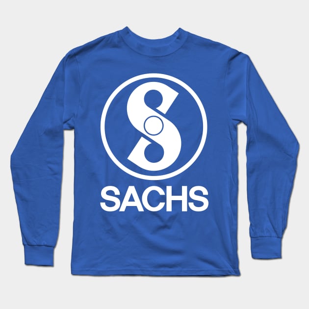 Sachs S logo (white) Long Sleeve T-Shirt by GetThatCar